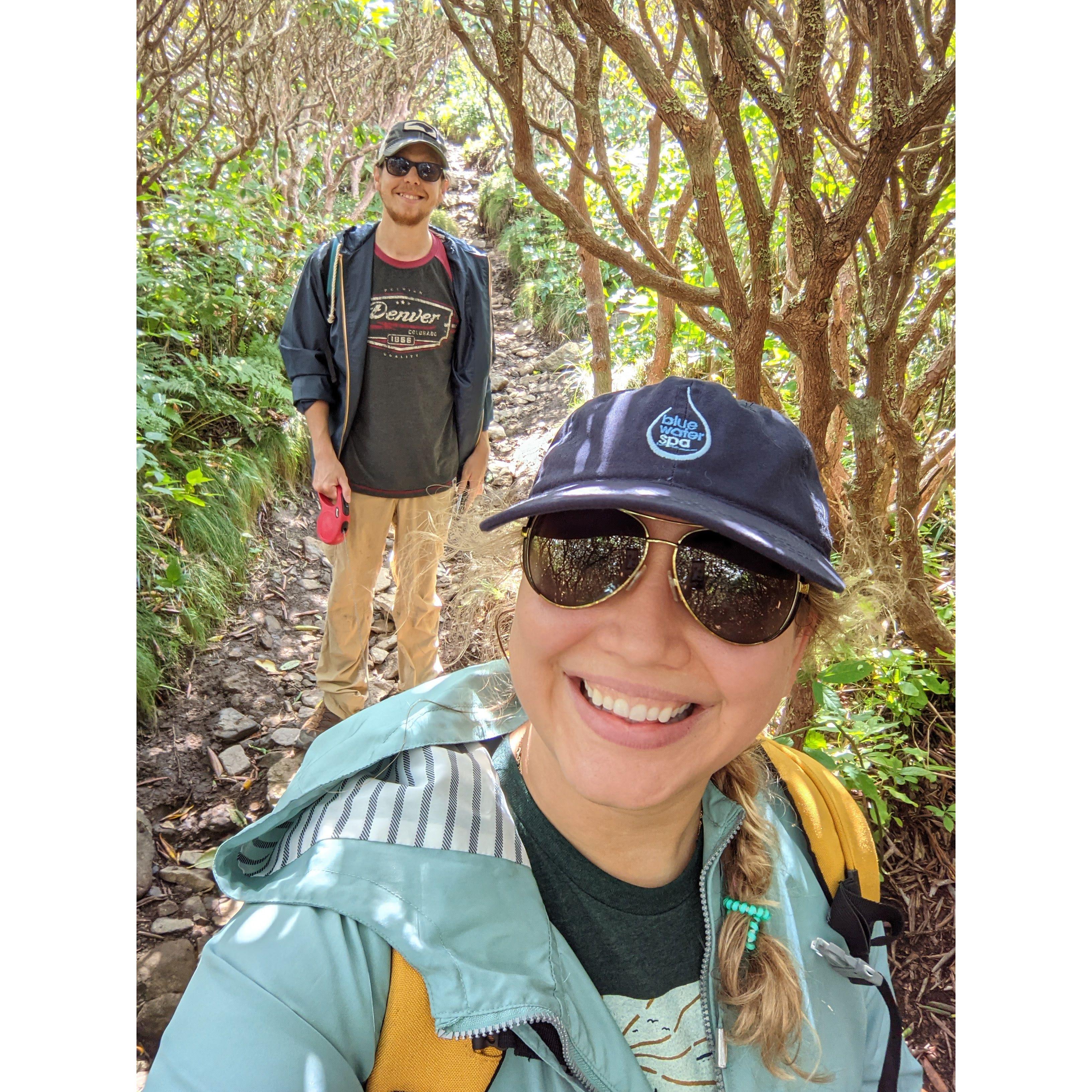 Our first trip together in Asheville!