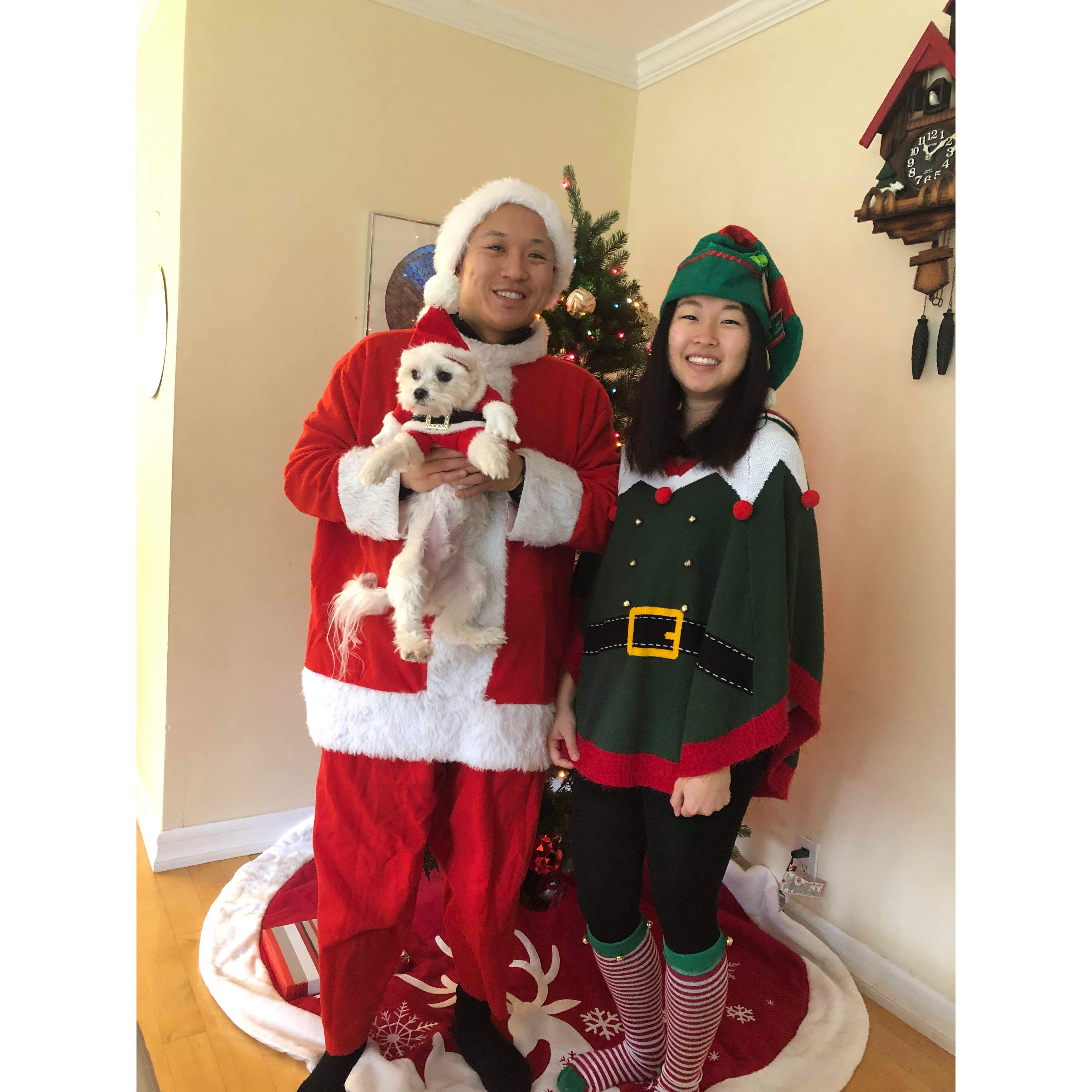 Getting ready for SantaCon with Rudy! - Dec 2019