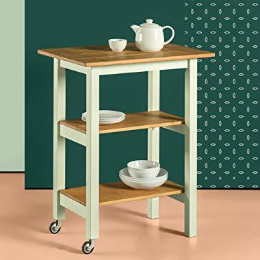 Zinus Becky Farmhouse Kitchen Cart