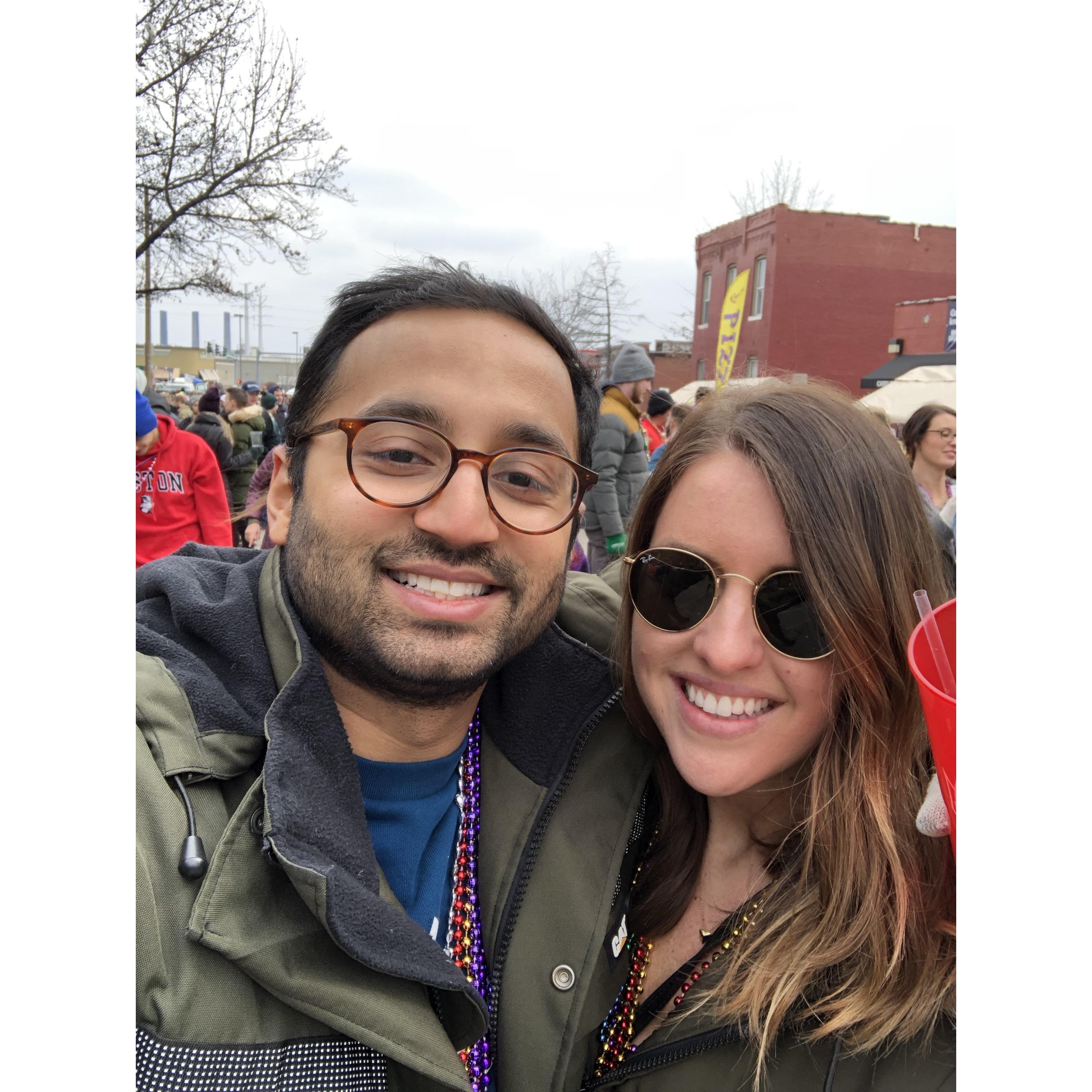 Mardi Gras in Soulard, St. Louis