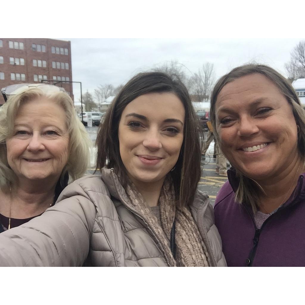 Pottery day with Rhonda and Michelle!
