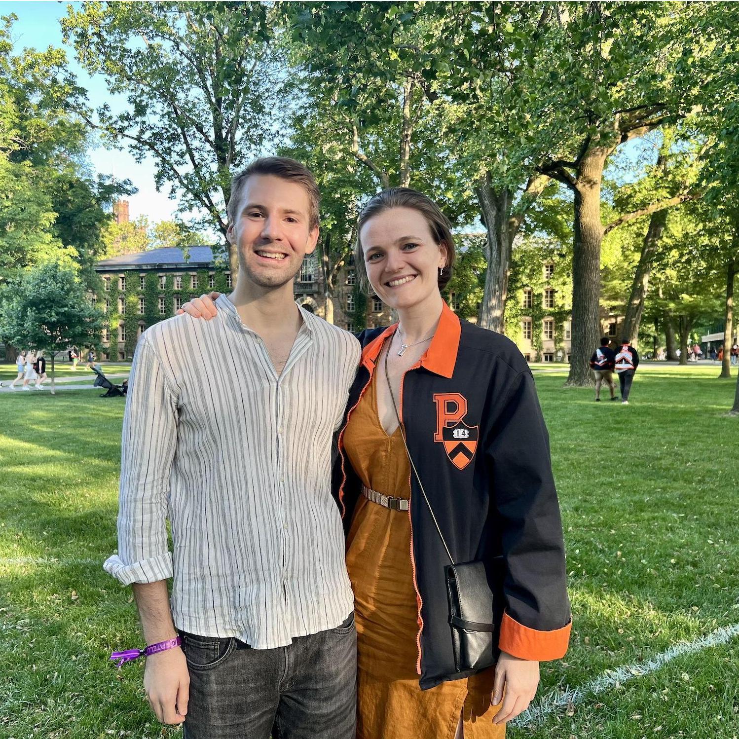 Enjoying Princeton Reunions together, May 2023