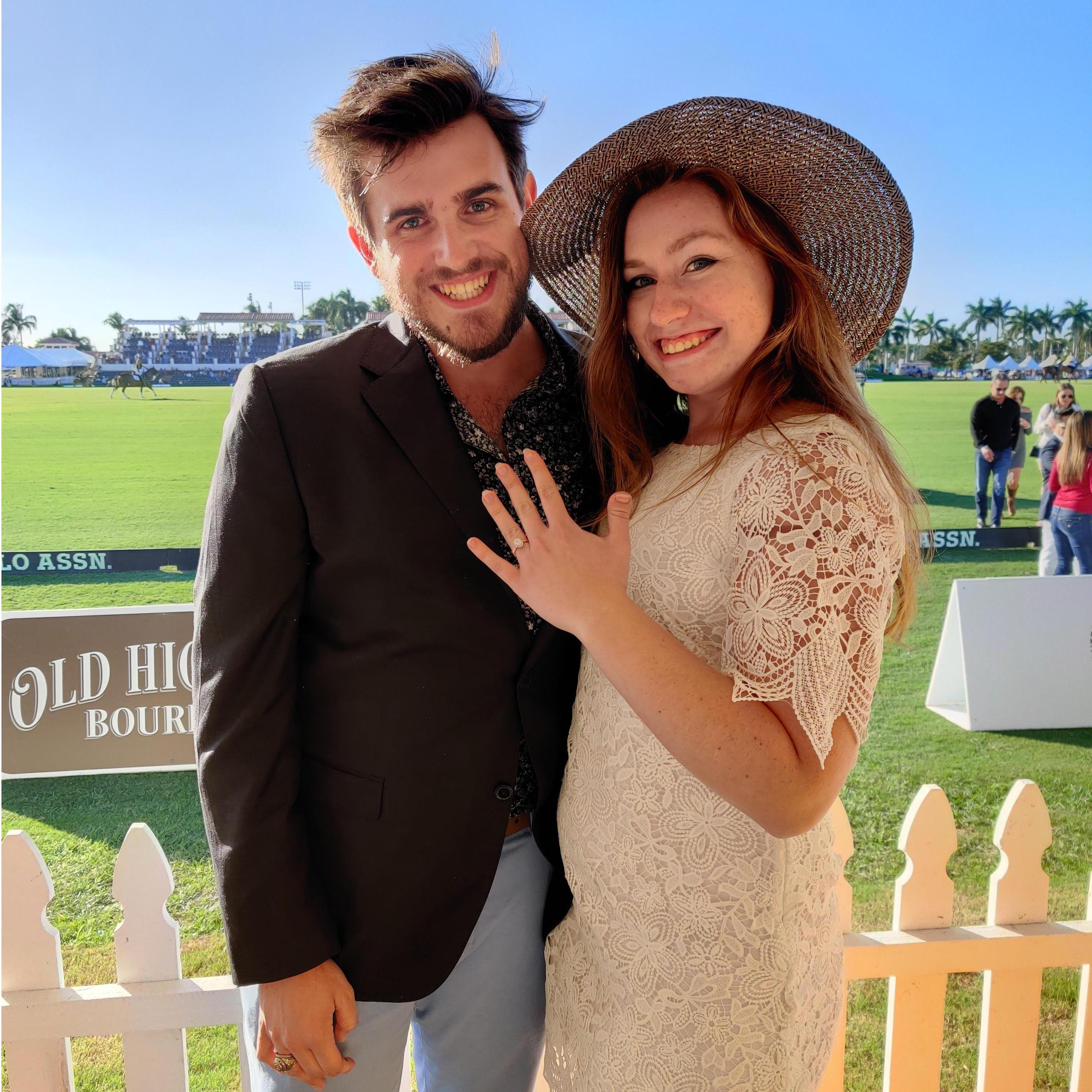 Minutes after engagement!