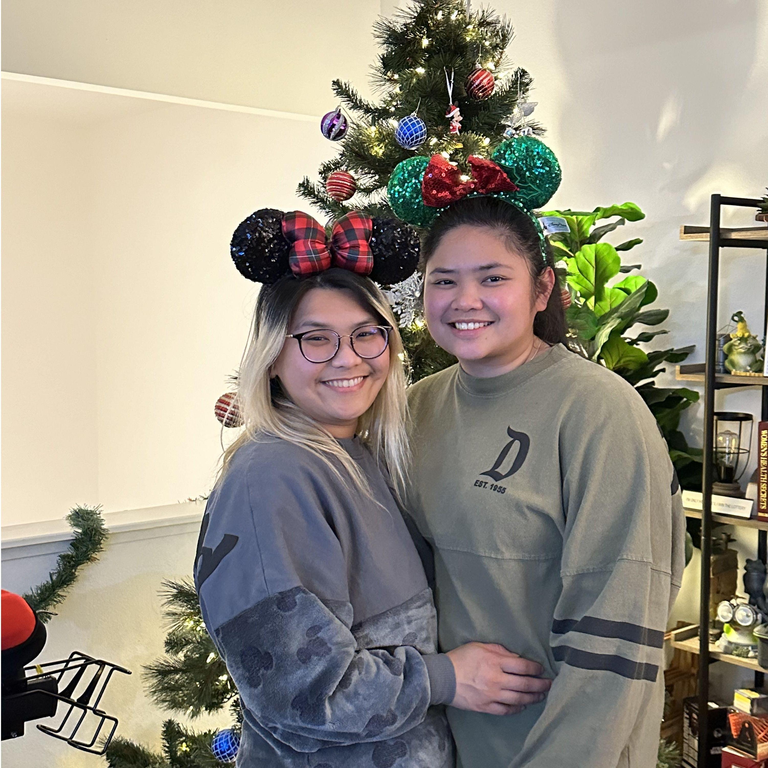 Our first Christmas felt like how it was back home