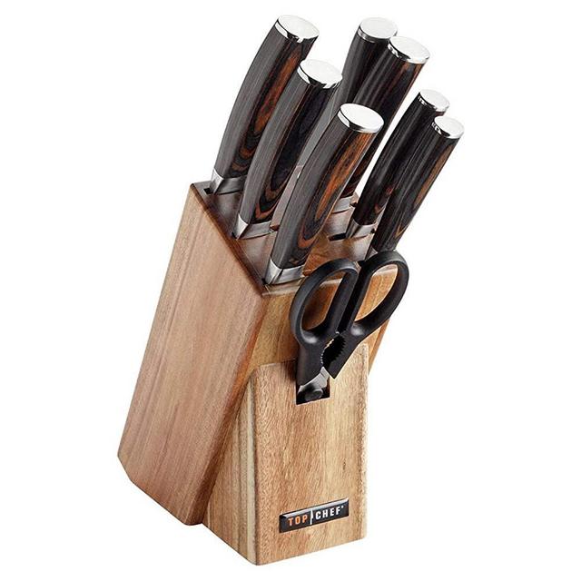 Top Chef - Dynasty 9-Piece Block Knife Set