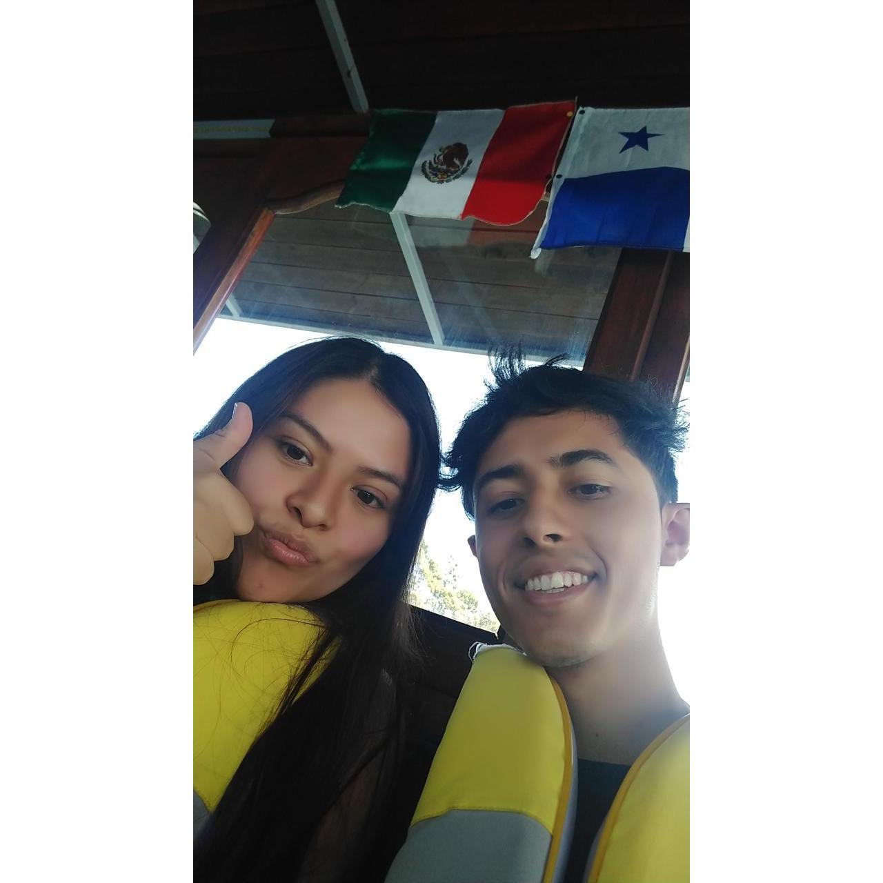 "El primer viaje a Colombia juntos"