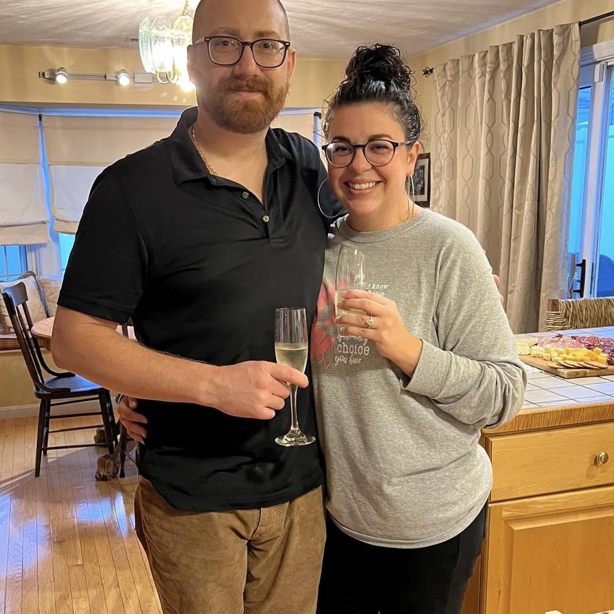 Cheers to forever!