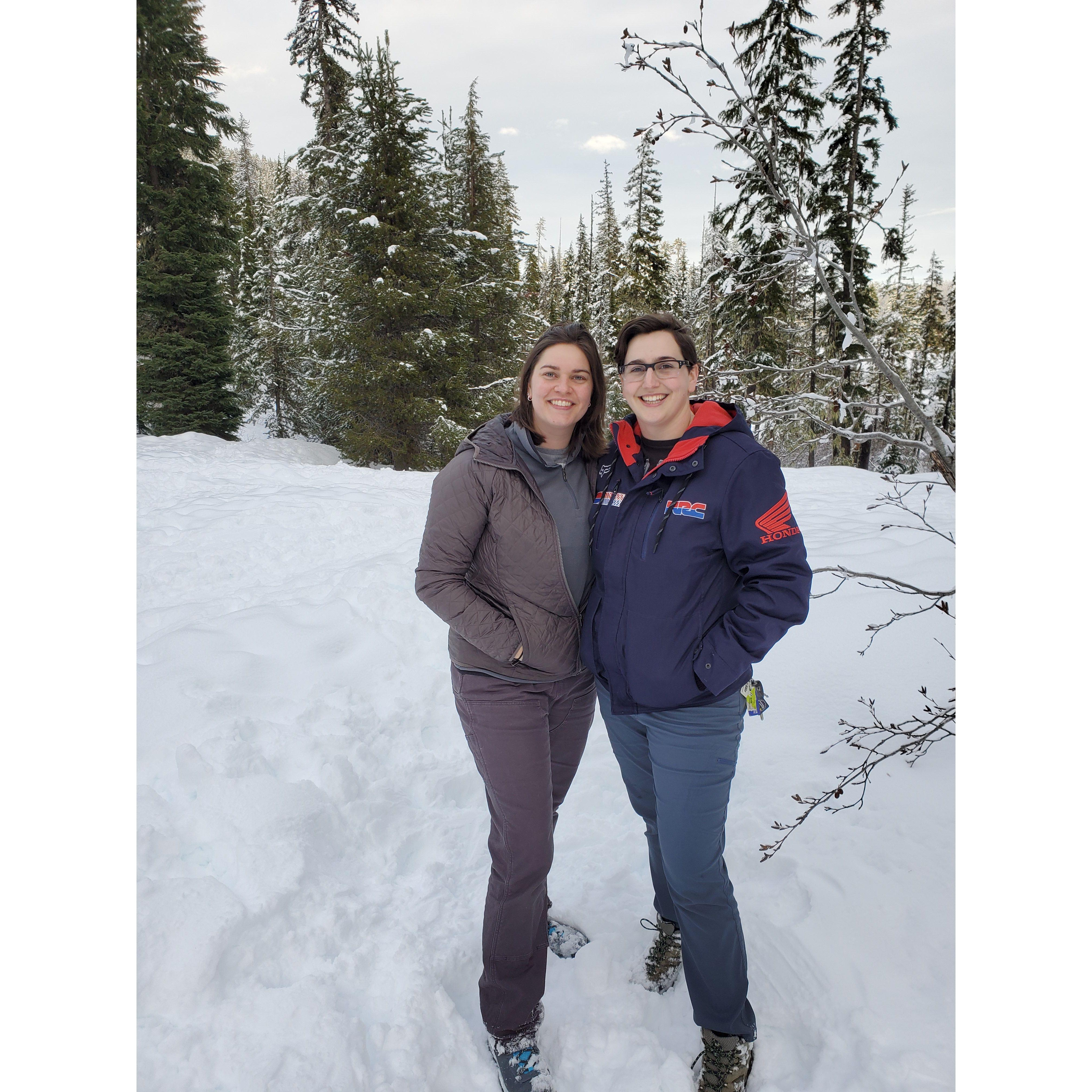 Snow day on Mt. Hood! Winter 2021