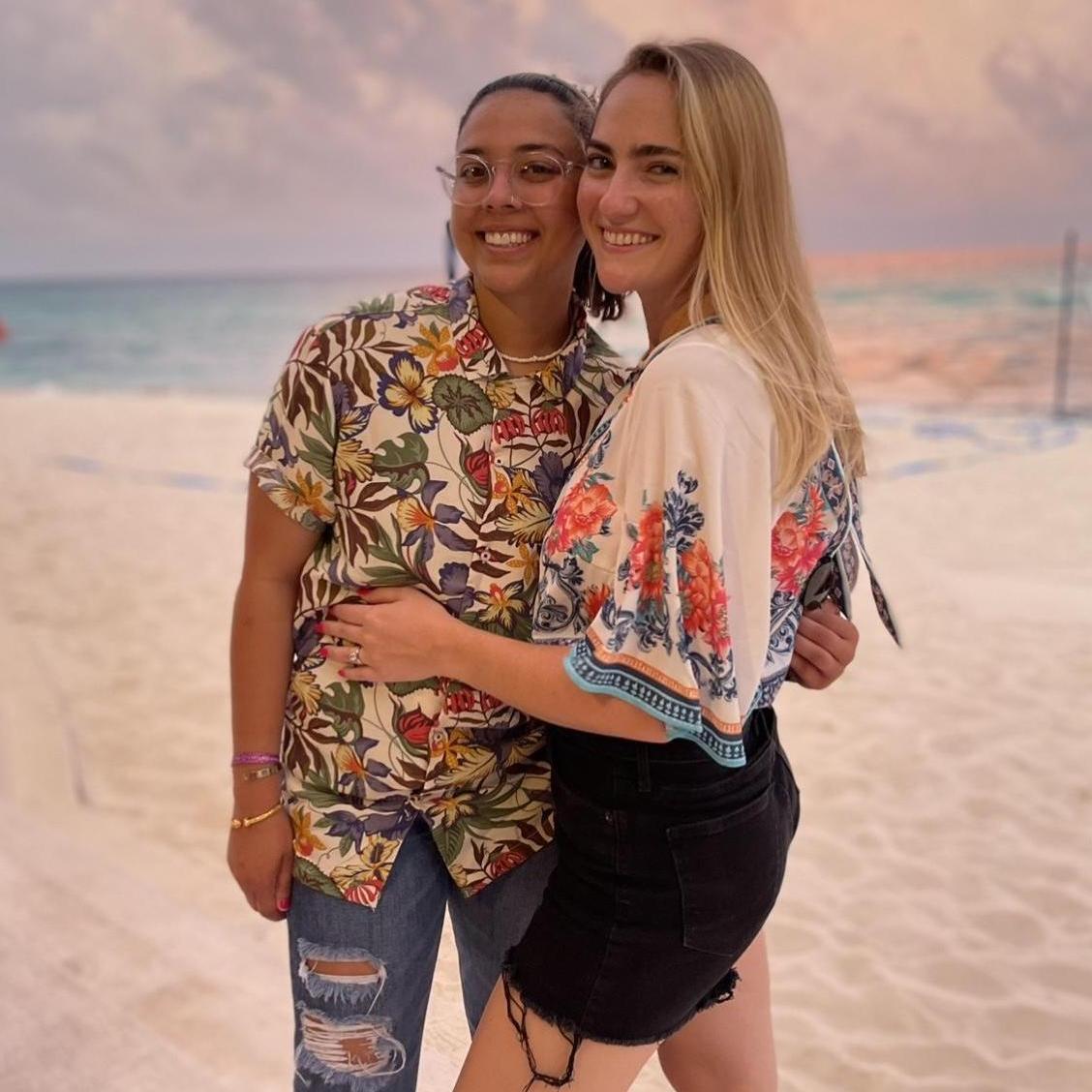 Any beach vacation is the perfect vacation for these two!