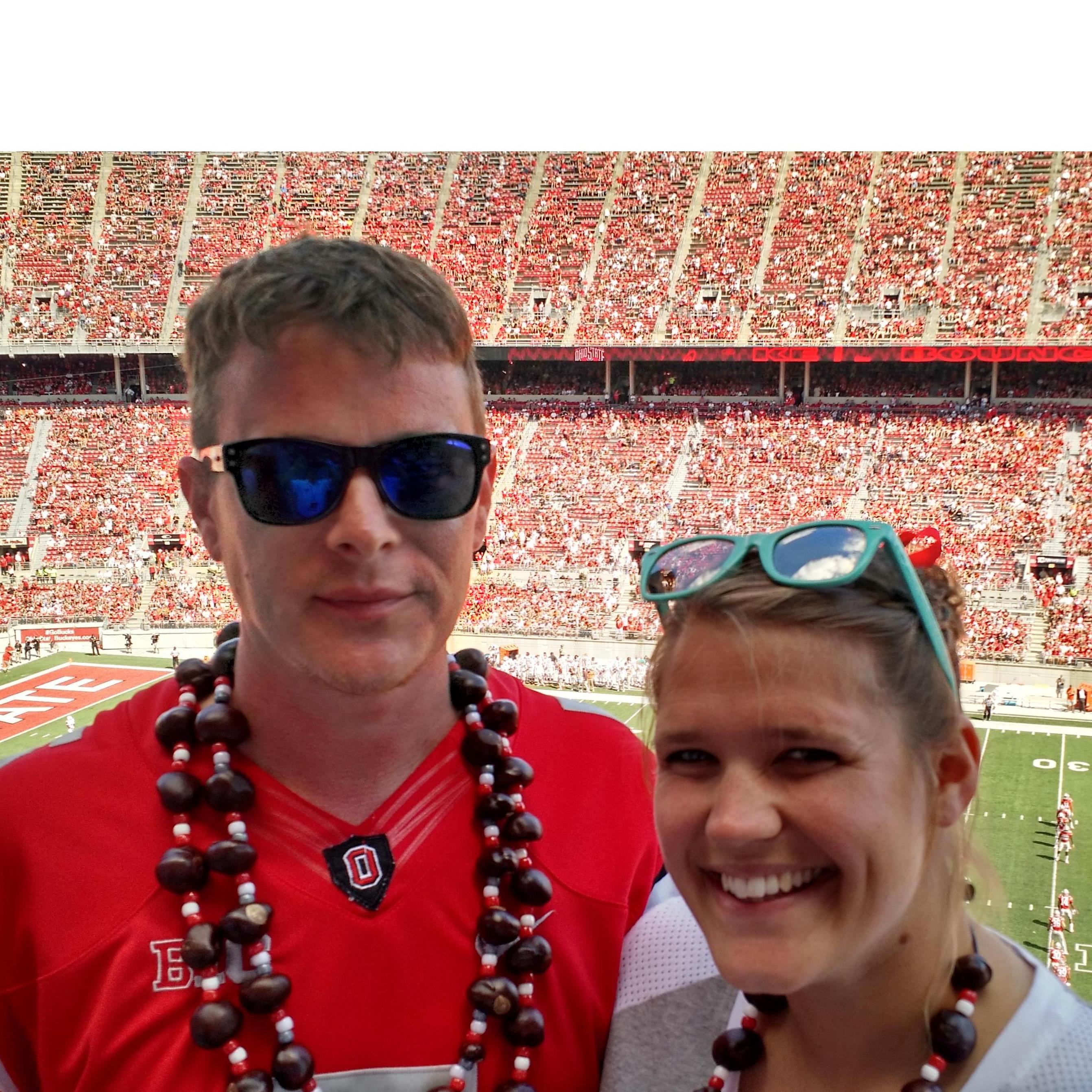 Ohio State vs Bowling Green(Ashleigh's Alma Mater) OSU-77 BGSU-10