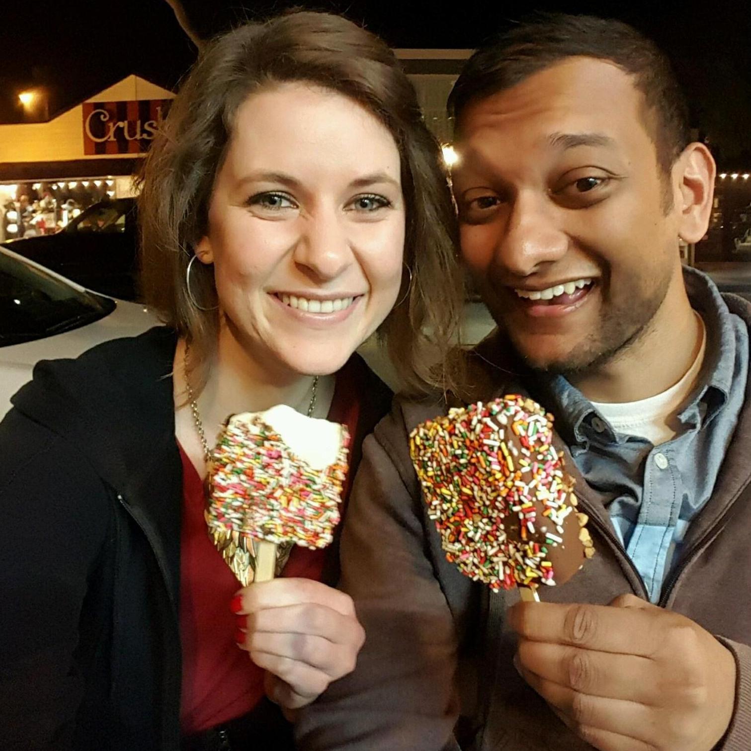 You can't go to Balboa Island without trying a Balboa Bar (or several of them!)