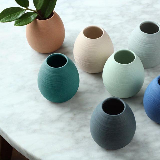 Ribbed Bud Vase