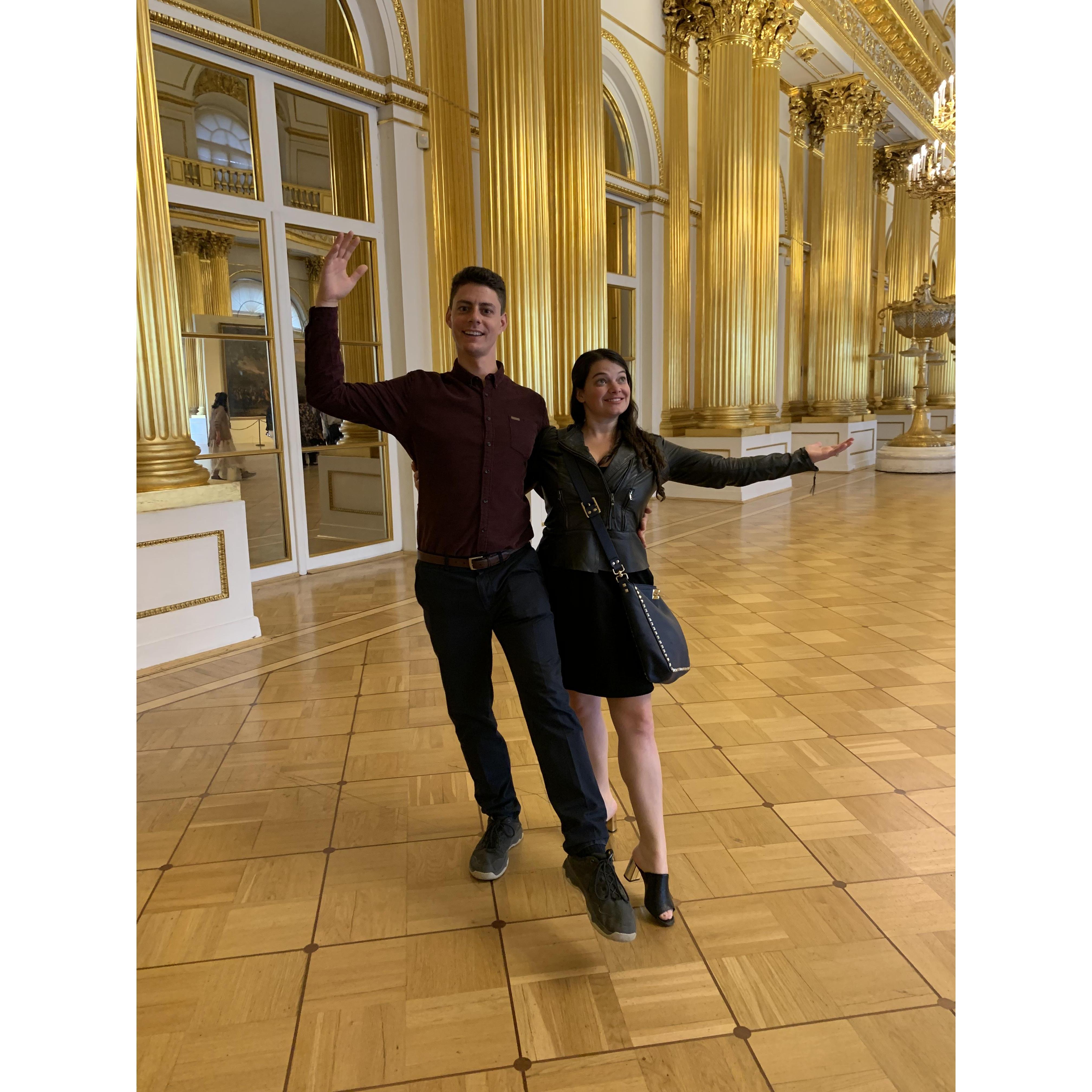 Hermitage in St. Petersburg, Russia. (Not Andrew Jackson's house)