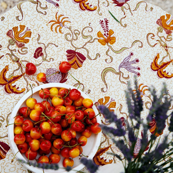 Couleur Nature Fleurs des Indes Table Runner - Thumbnail 4