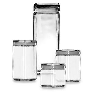 Anchor Hocking® 2-Quart Stackable Square Canister