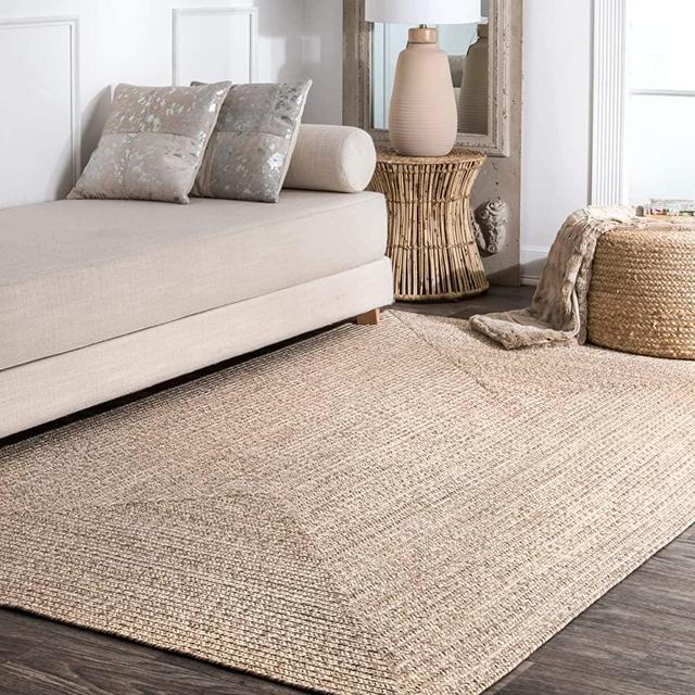 nuLOOM Lefebvre Braided Indoor/Outdoor Area Rug, 8' x 11', Tan