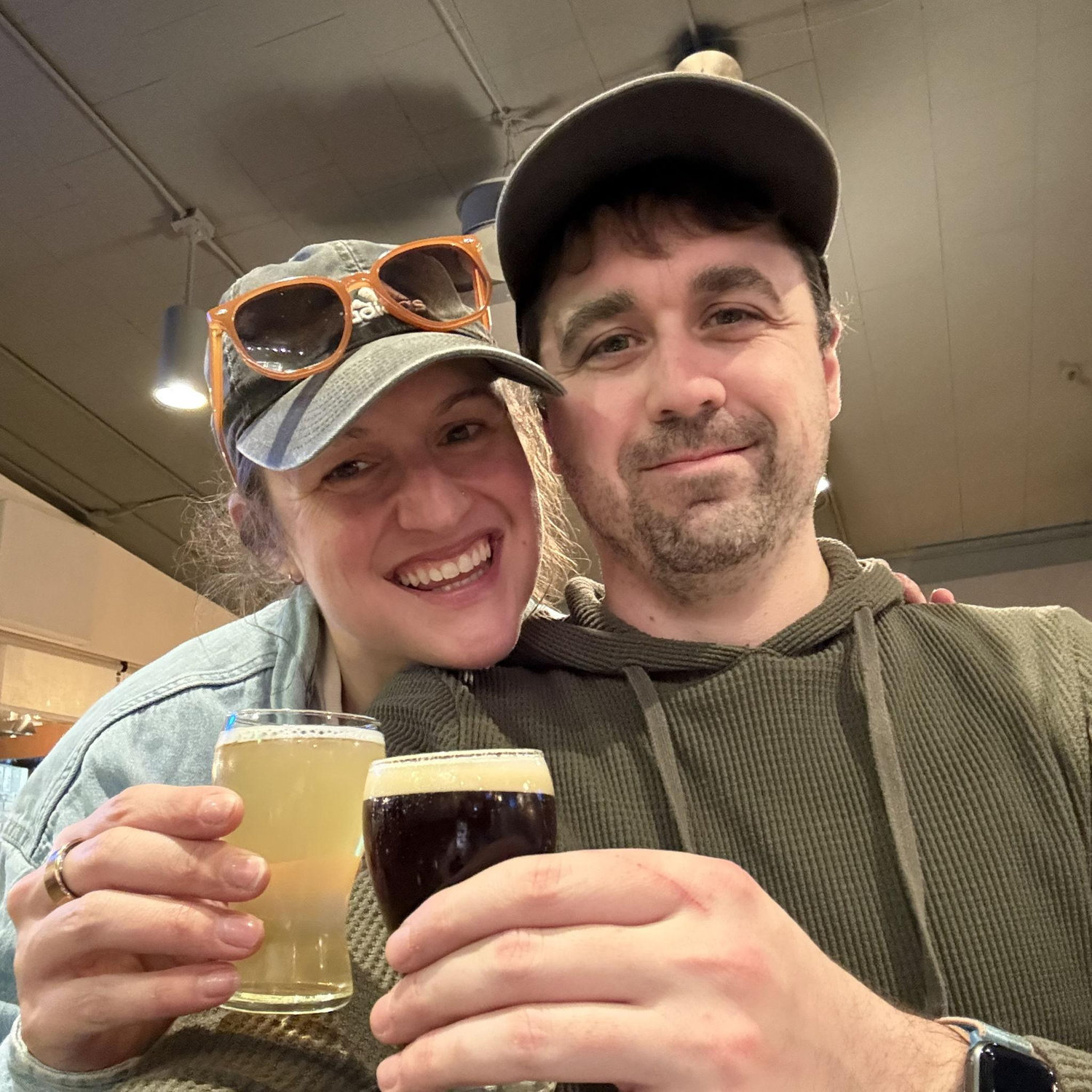A proud moment when we visited the last of the 93 craft breweries in Seattle