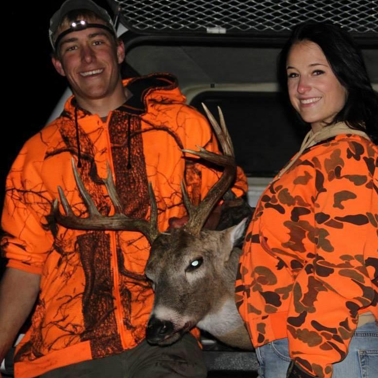 The first animal Travis and Kelsey ever harvested together. They bonded over the experience, as well as meat processing and making homemade jerky!