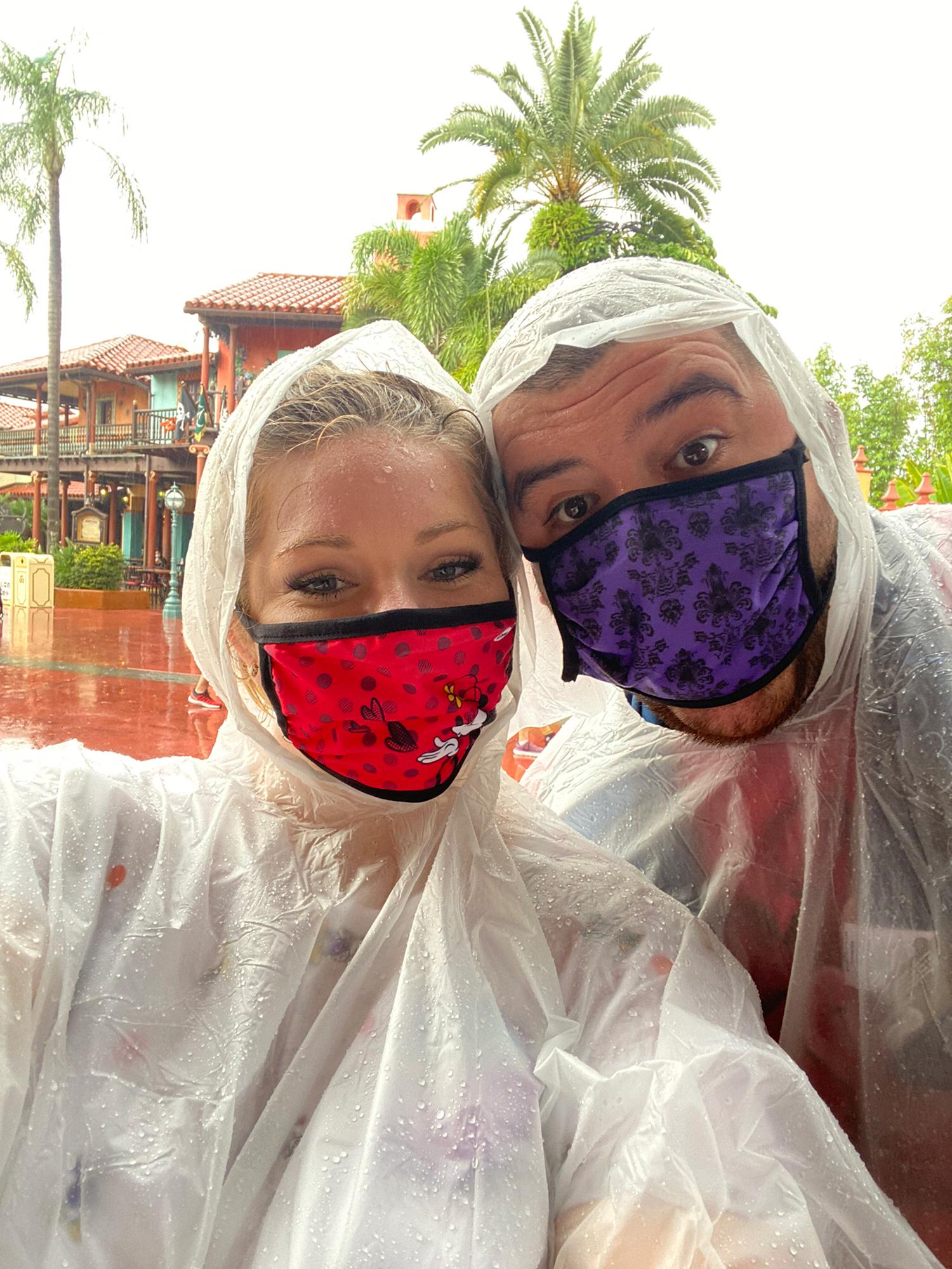 Pouring rain in florida