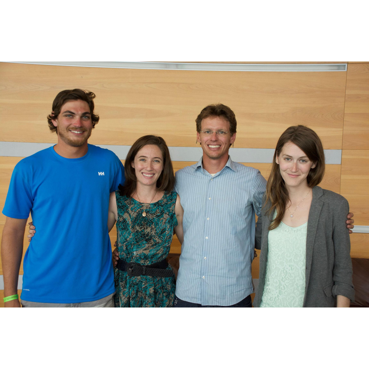 celebrating after Julia's PhD defense