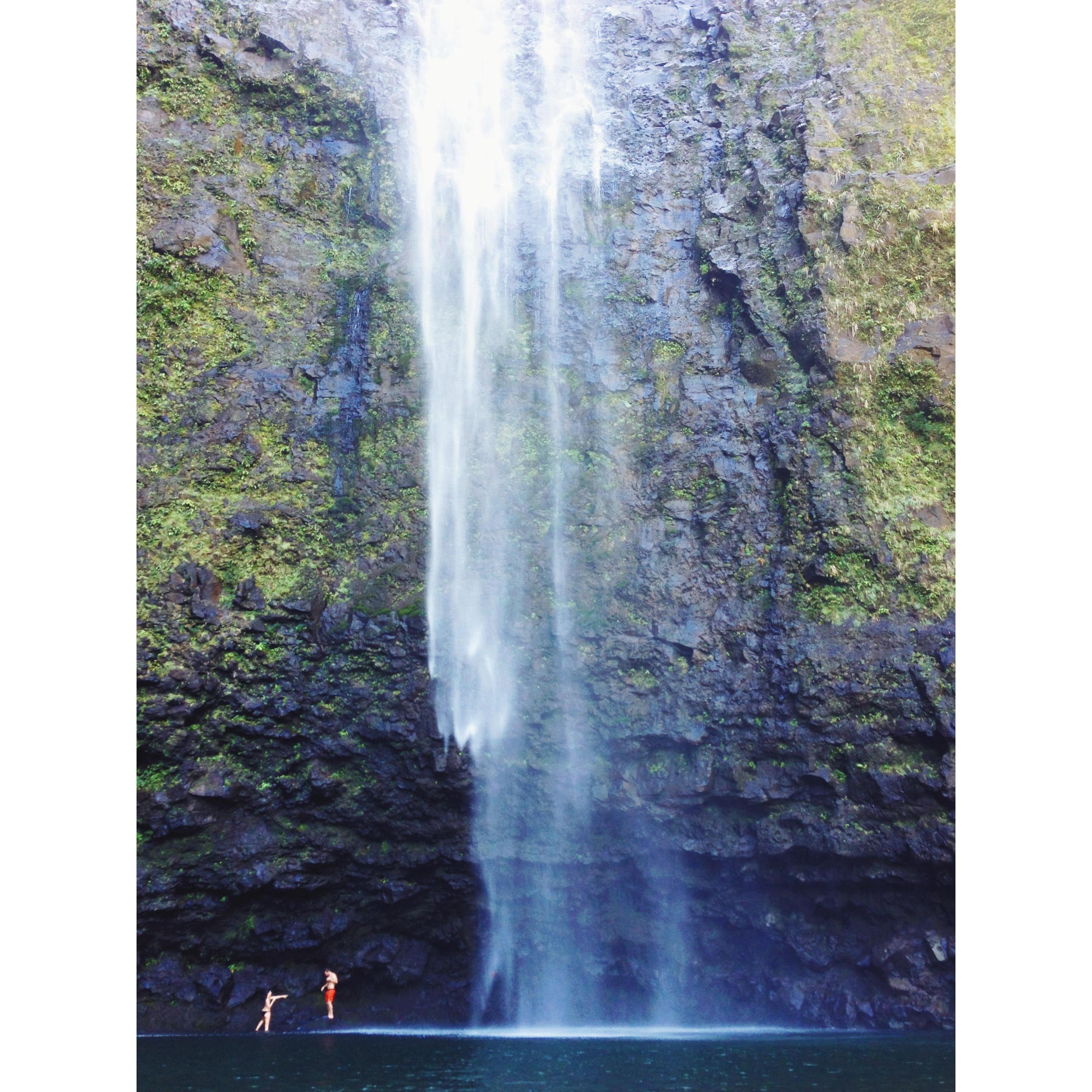 Hanakapiai Falls Hike in Kauai. 2013