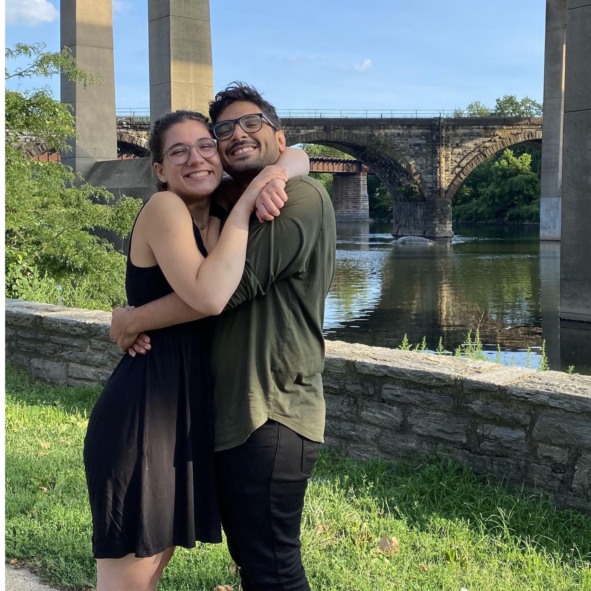 Érico's first time in Philadelphia!