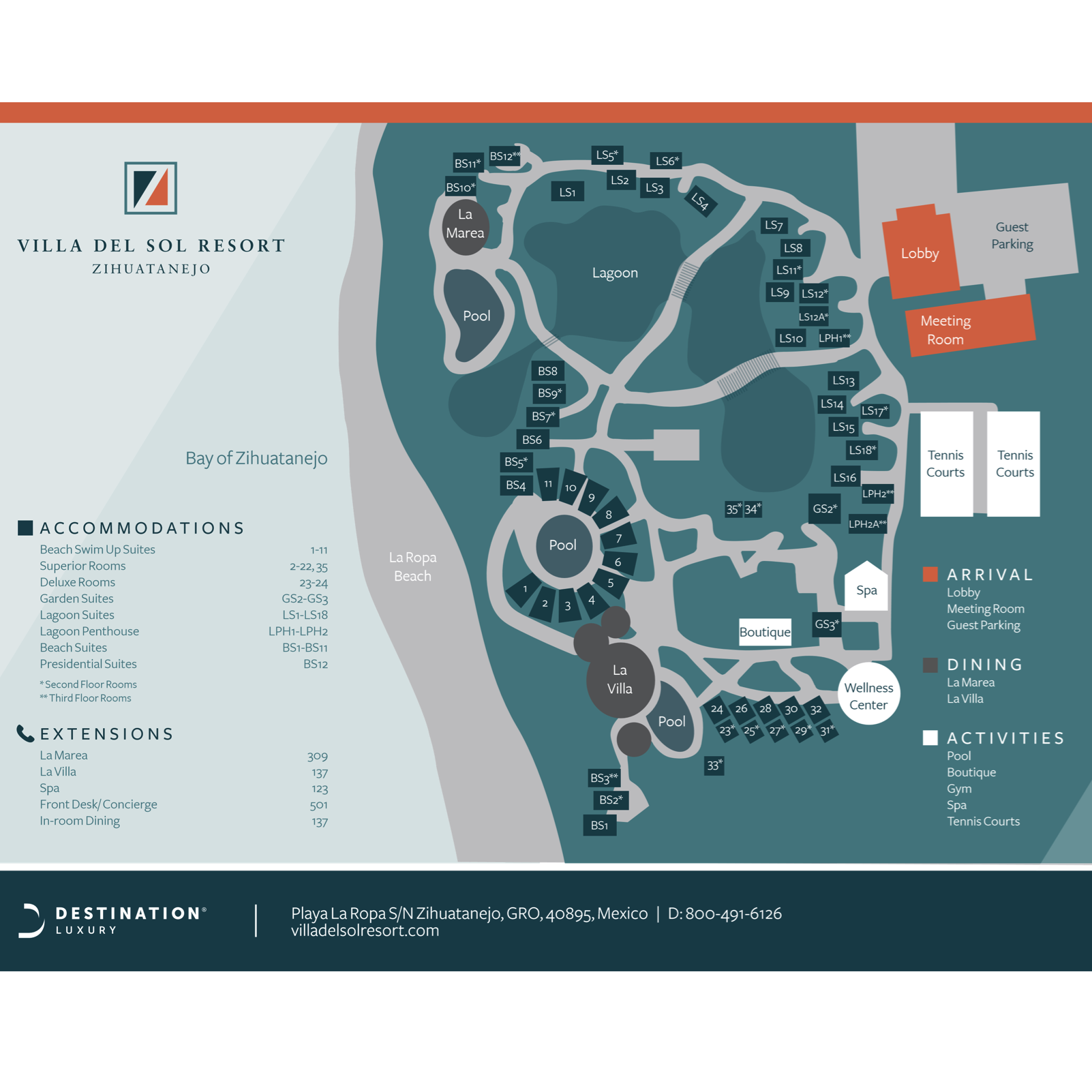 For your convenience, here’s a map of the resort.