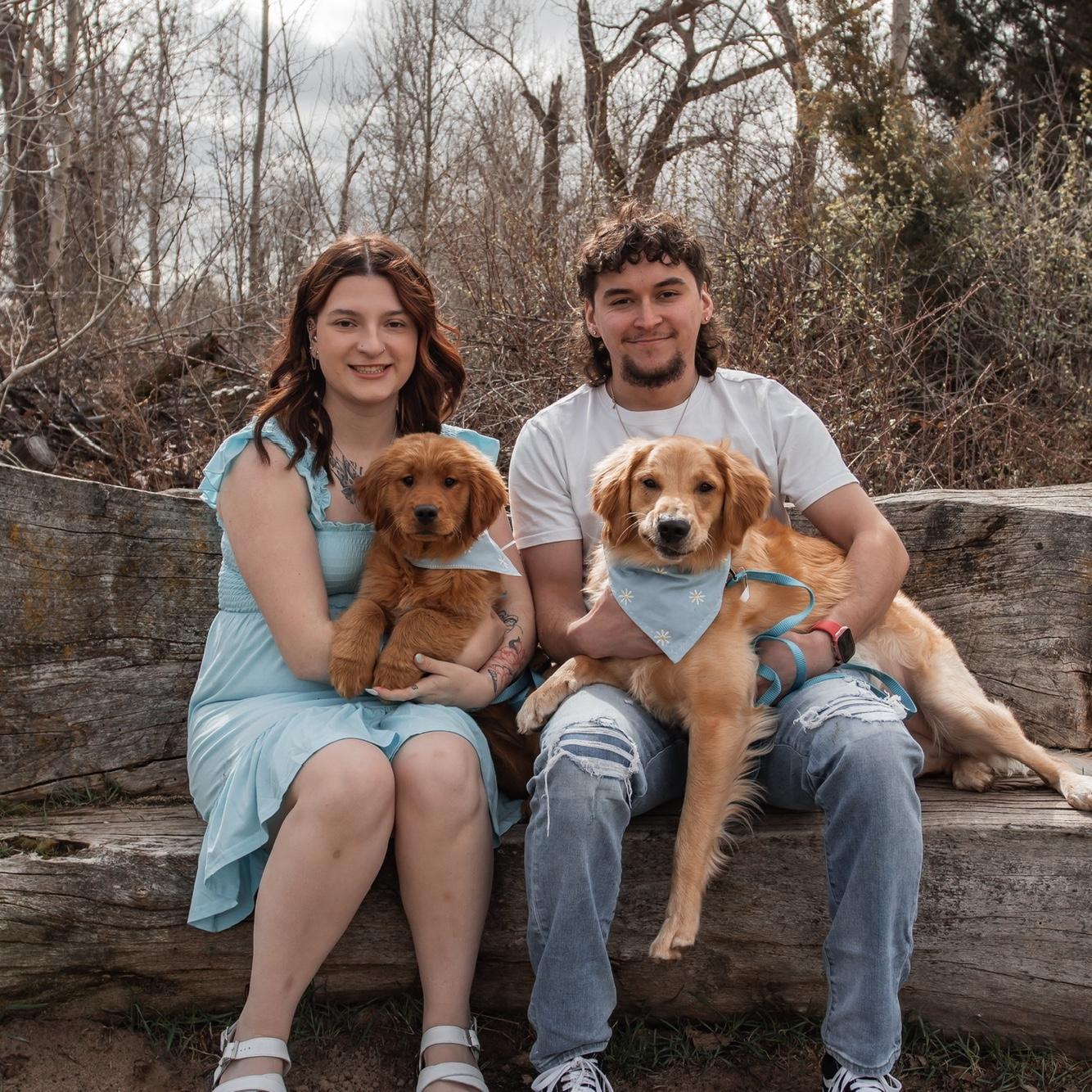Us currently, and our little family