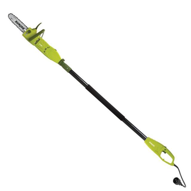 2-in-1 10 in. 8 Amp Electric Convertible Pole Chainsaw