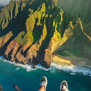 Helicopter tour