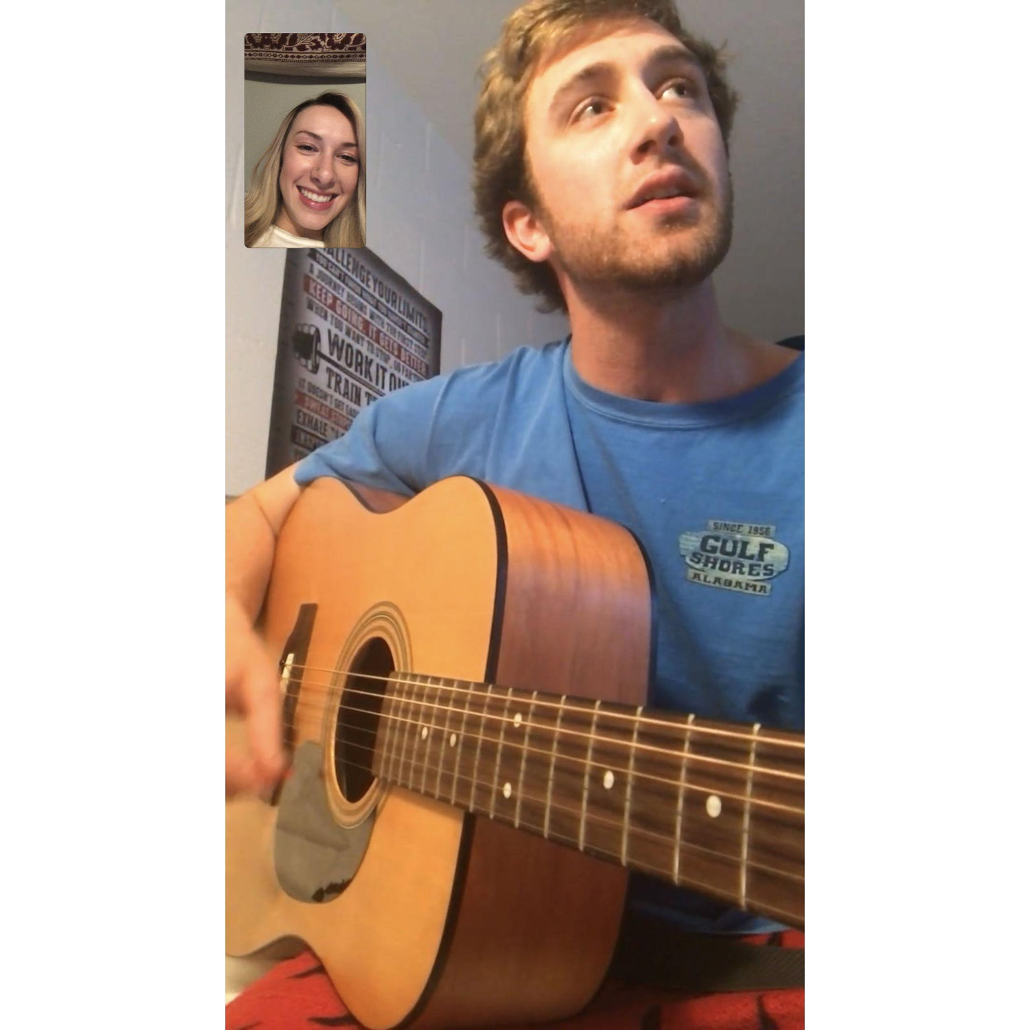 November 25, 2018- This is what most of our "dates" looked like the first couple of months we dated. FaceTime was our bestfriend while he was in lineman school and I in college!