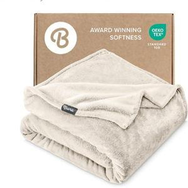 Bare Home Fleece Blanket - Full/Queen