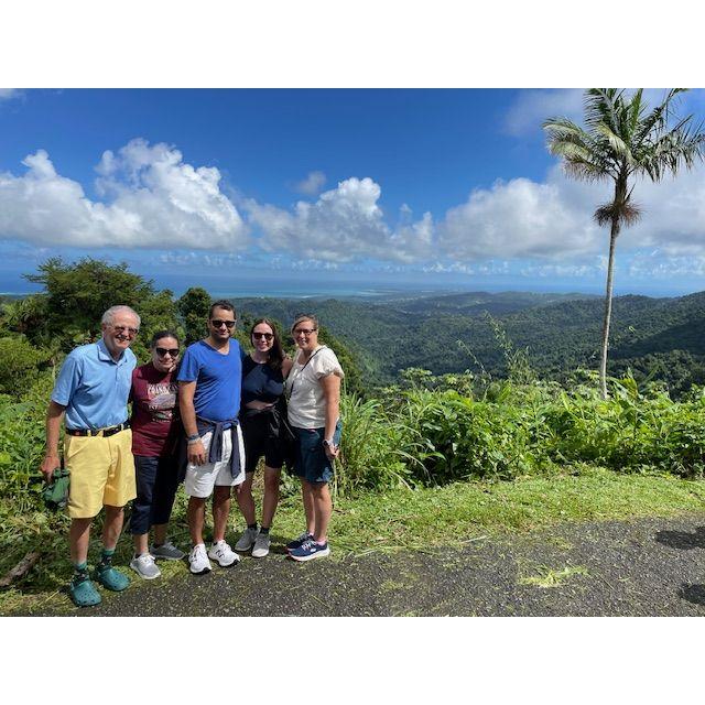 Puerto Rico for Maria's birthday.