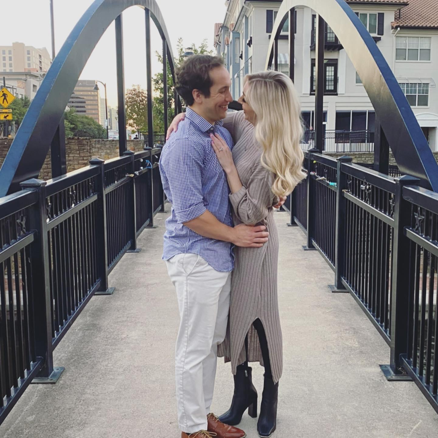 Newly engaged feelings