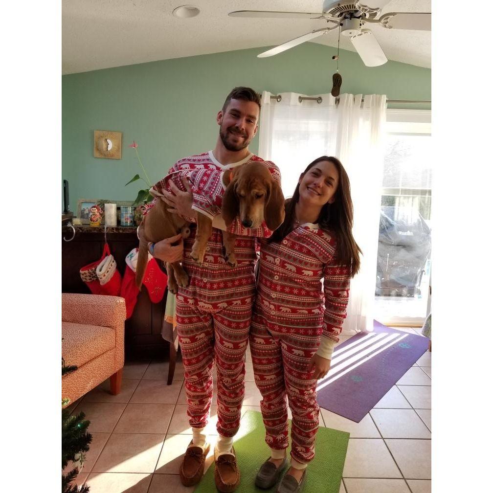 Our first family Christmas and Hanukkah!