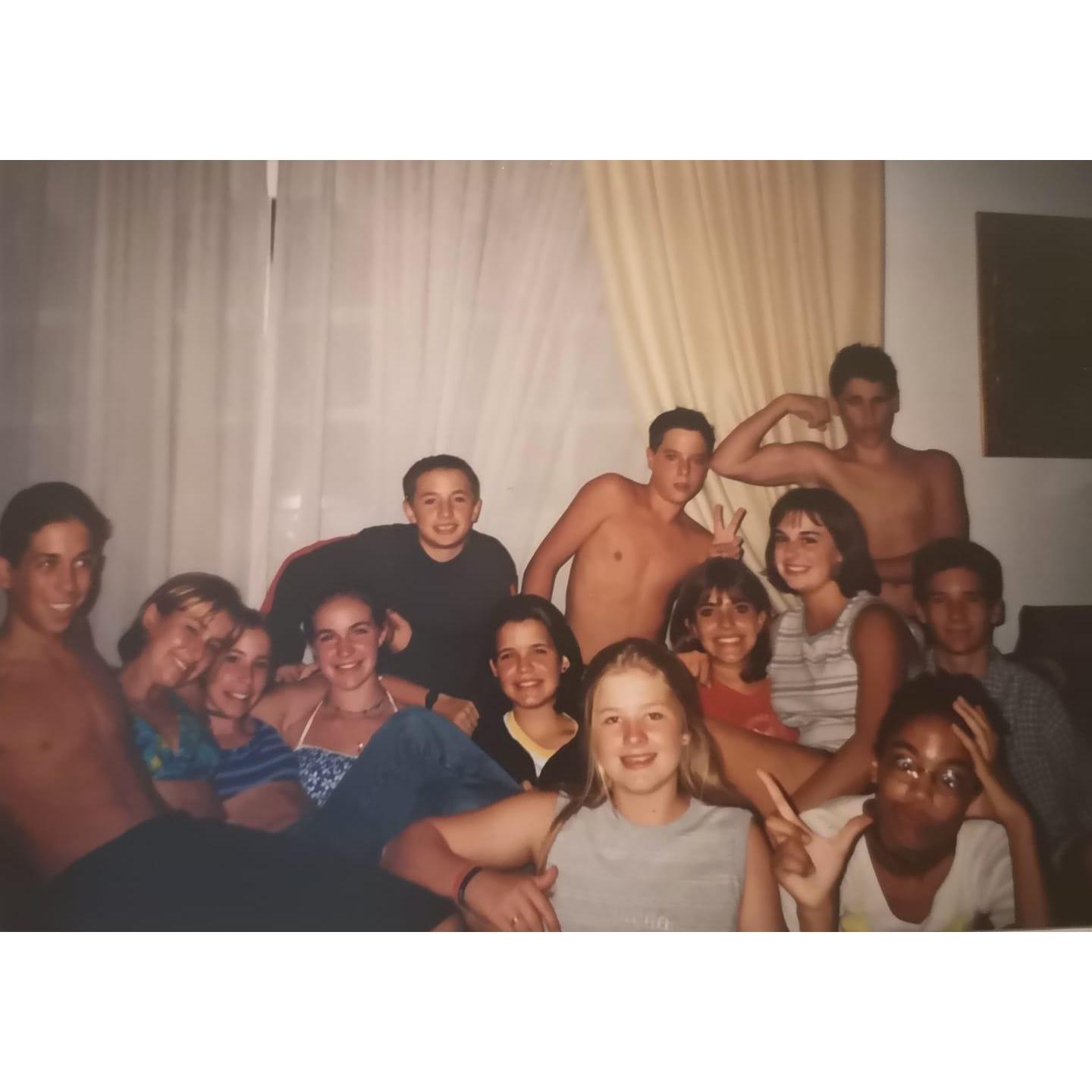 You may recognize the pair on the far left. (2000)