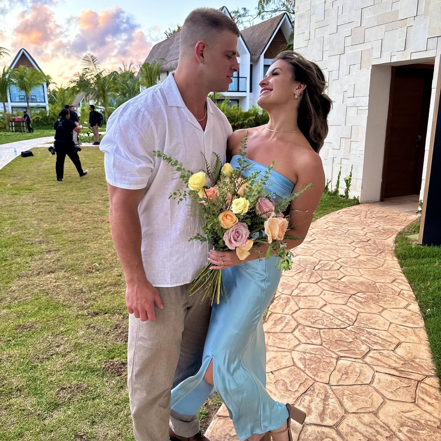 From dozens of weddings together to finally our own! Cancun, Mexico!