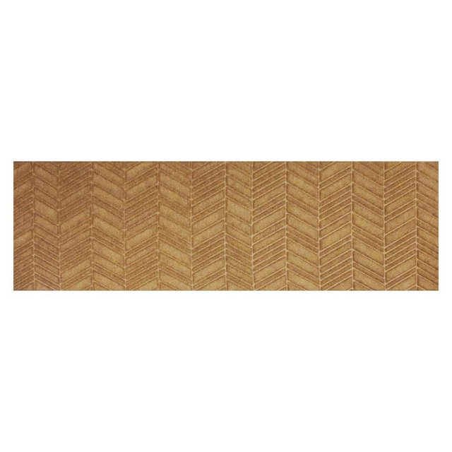 WaterHog Luxe in Vein Doormat, Wheat Double Door