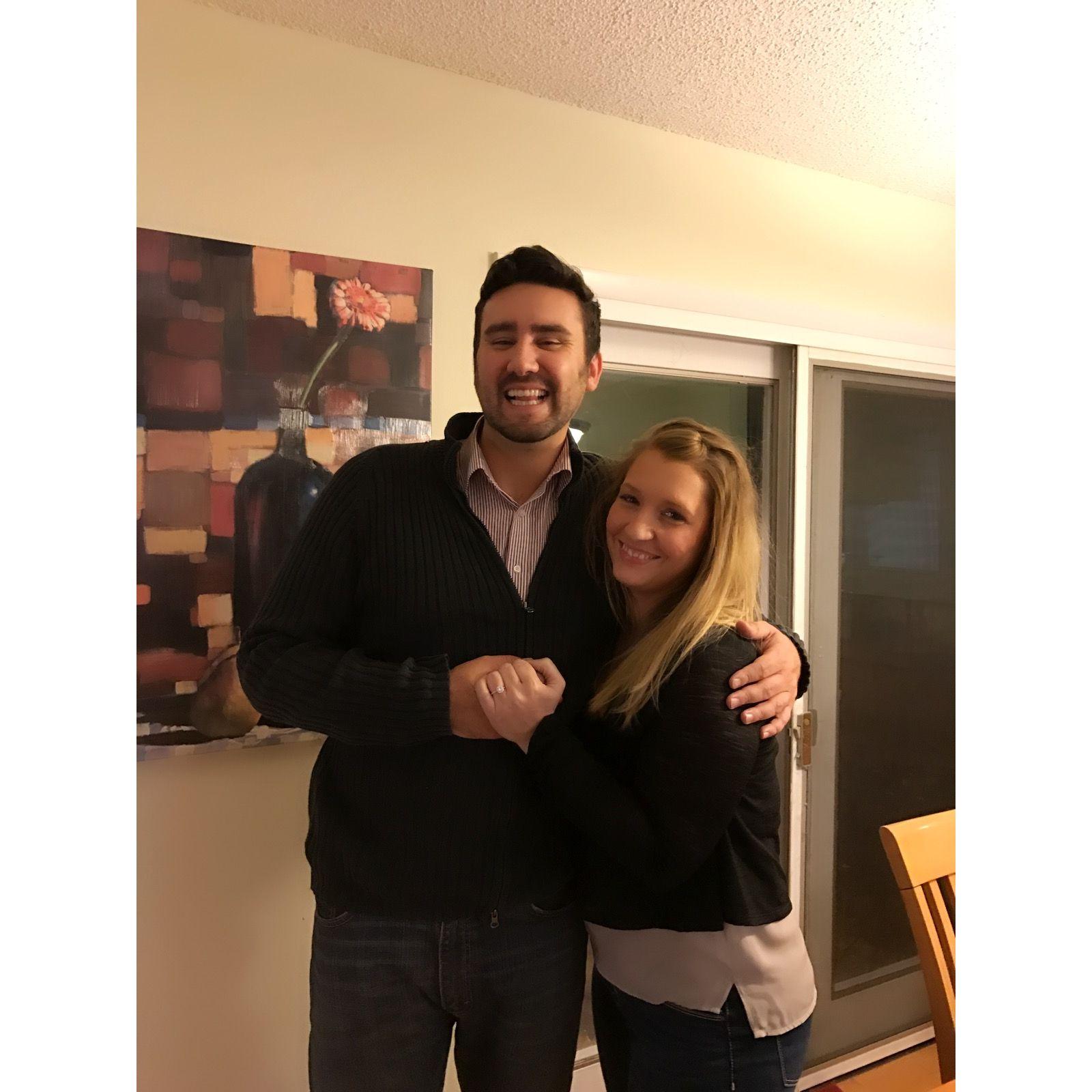 The night Alex purposed! 2016