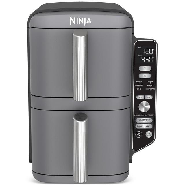 Ninja DoubleStack XL 10-Qt. 6-in-1 2-Basket Air Fryer, SL401