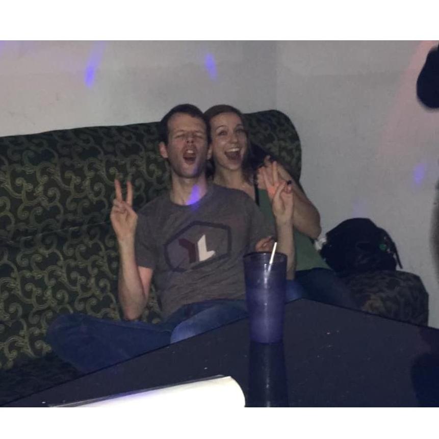 Karaoke hosted by Karen for Aaron's birthday was a freaking blast.