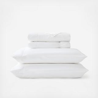 Scallop Edge 4-Piece Sheet Set