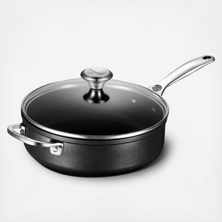 Toughened Nonstick PRO Saute Pan with Glass Lid