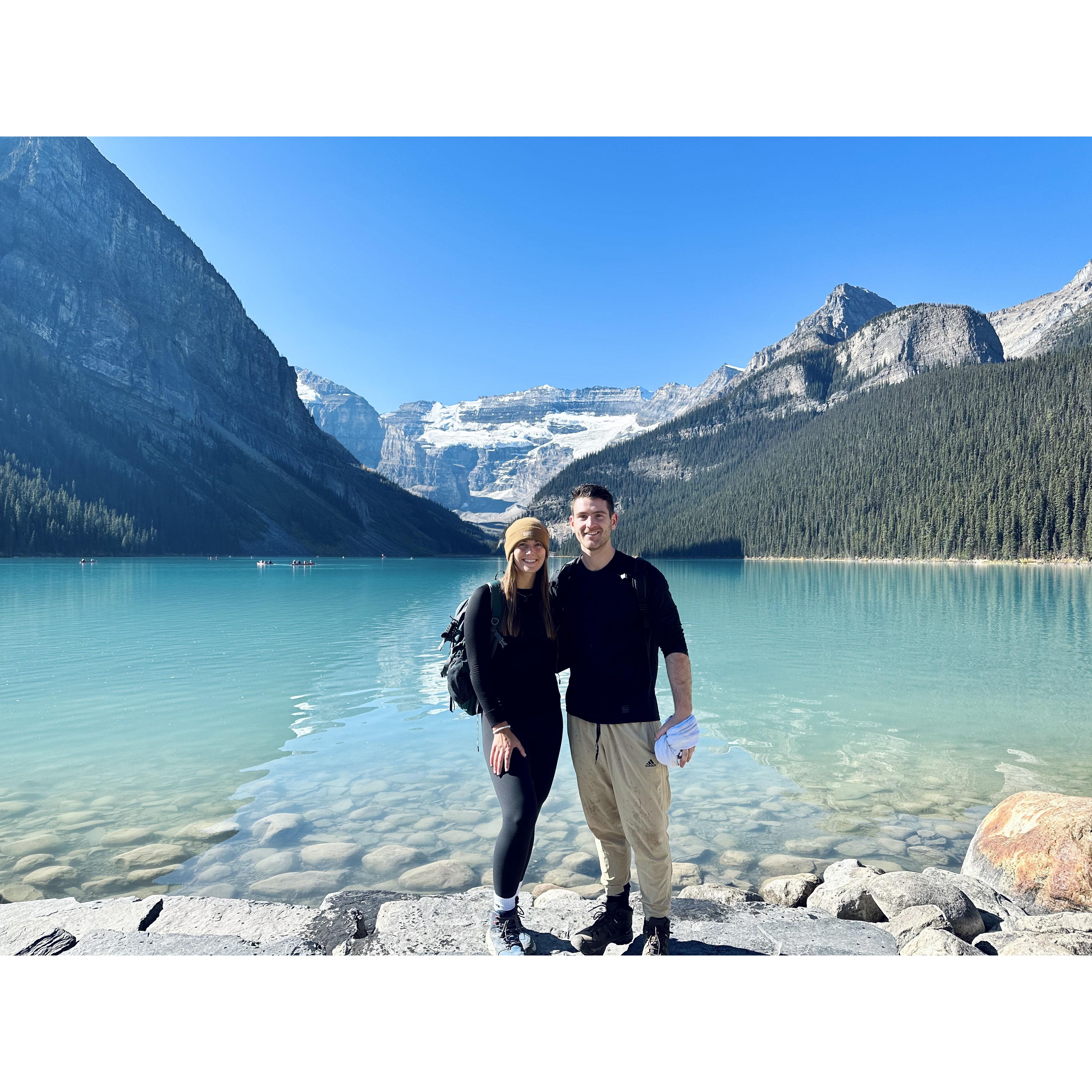 Our trip to Lake Louise