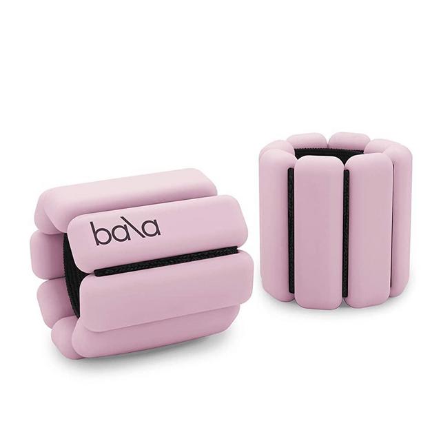 Bala Bangles - Set of 2 (1lb Each) | Adjustable Wearable Wrist & Ankle Weights | Yoga, Dance, Barre, Pilates, Cardio, Aerobics, Walking