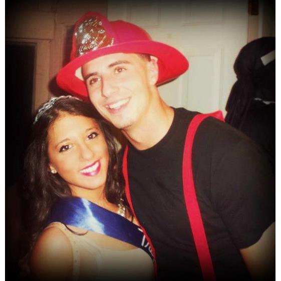 Fireman and his trophy wife ;P