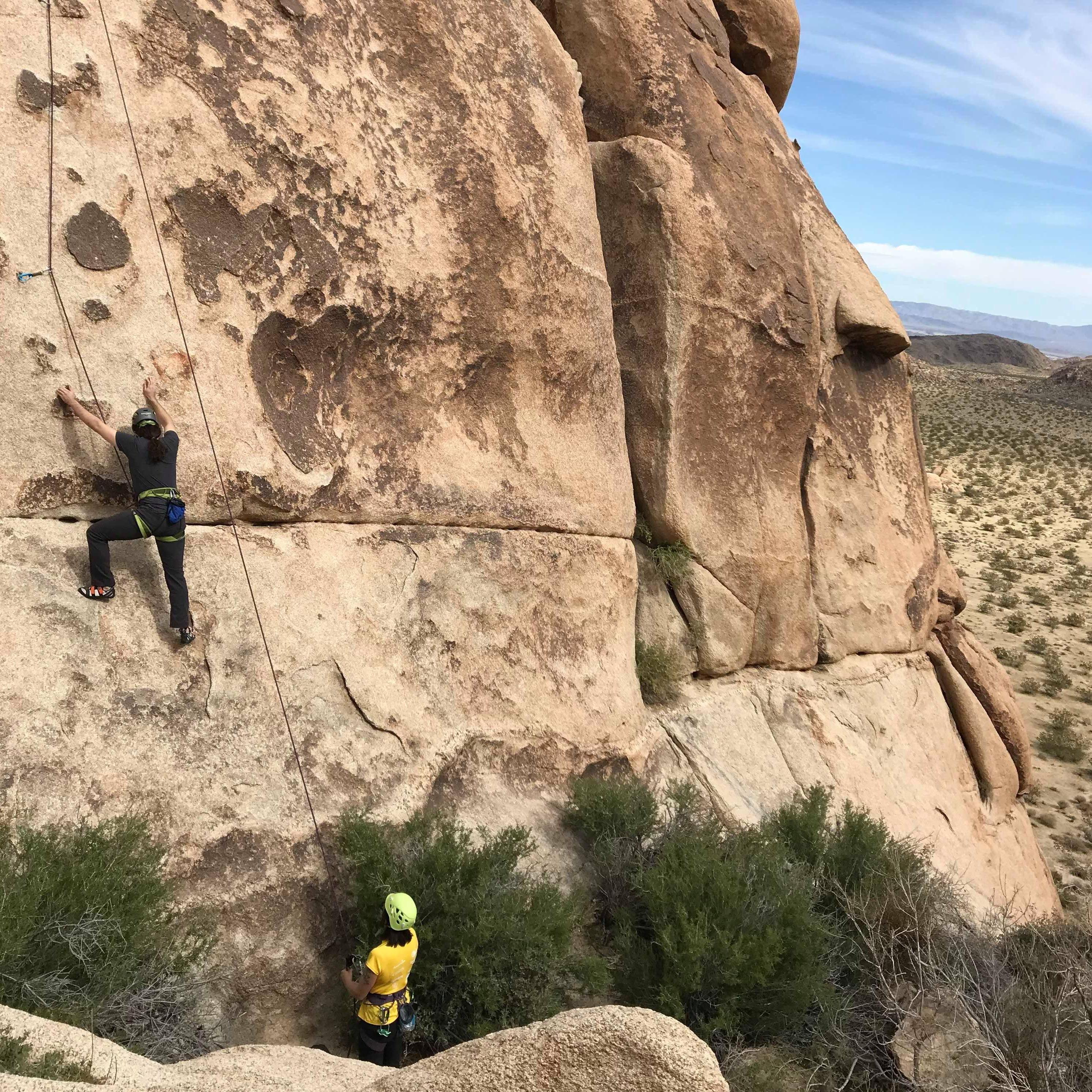 Joshua Tree National Park, our last climbing trip of 2020.