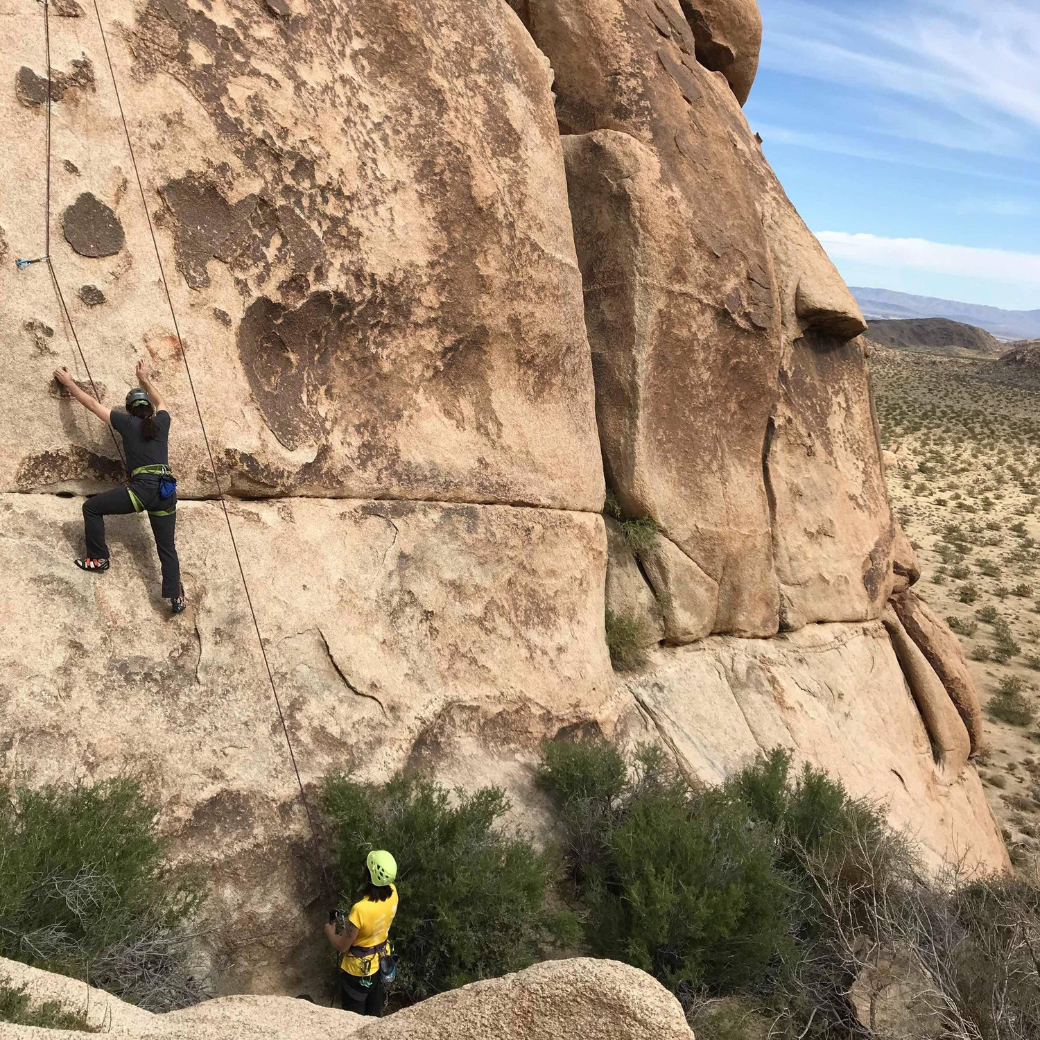 Joshua Tree National Park, our last climbing trip of 2020.