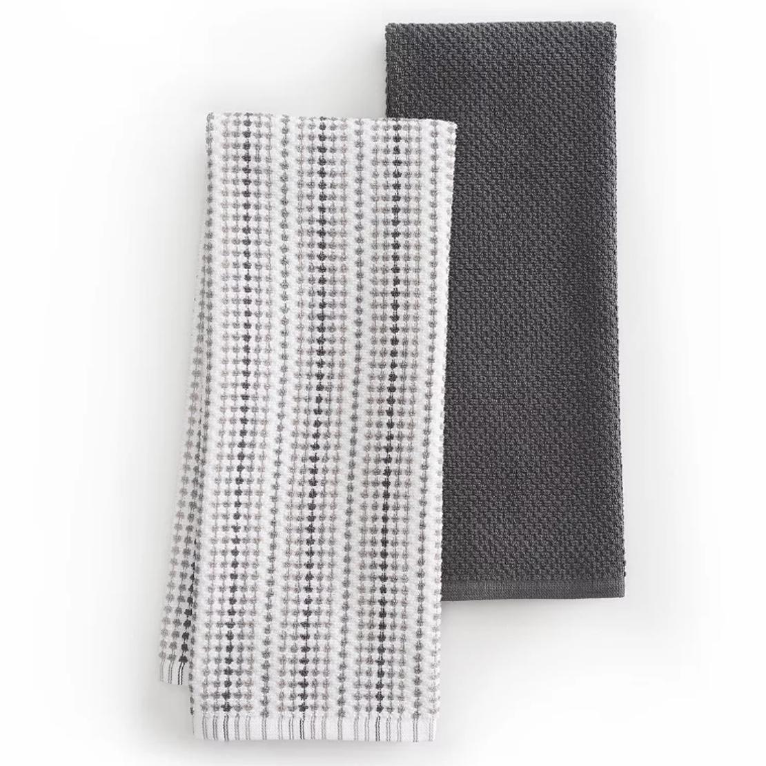 Food Network™ Awning Stripe Kitchen Towel 2-pk.