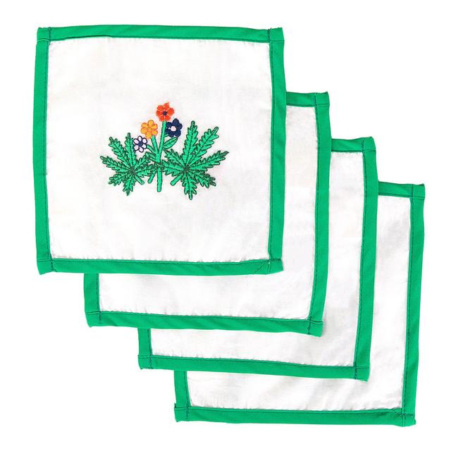 Mary Jane Cocktail Napkins, Set of 4